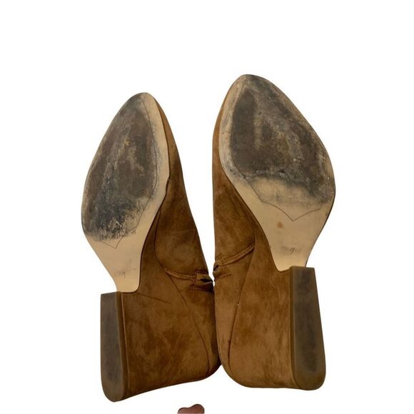 Camel Colored Sam Edelman Booties - Picture 2 of 6